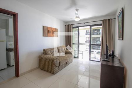 Sala de apartamento à venda com 1 quarto, 54m² em Barra da Tijuca, Rio de Janeiro