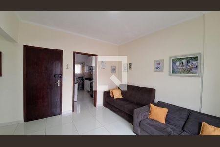 Sala de apartamento para alugar com 1 quarto, 47m² em Guilhermina, Praia Grande