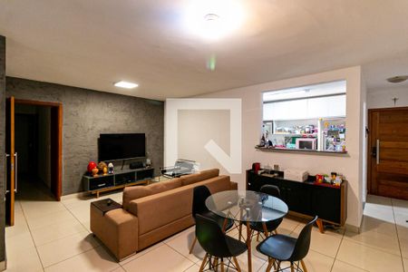 Sala de apartamento à venda com 4 quartos, 130m² em Buritis, Belo Horizonte