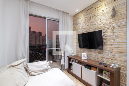 Sala de Estar de apartamento à venda com 2 quartos, 49m² em Vila Roque, São Paulo