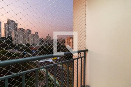 Varanda da Sala de apartamento para alugar com 2 quartos, 49m² em Vila Roque, São Paulo