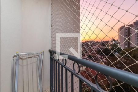 Varanda da Sala de apartamento à venda com 2 quartos, 49m² em Vila Roque, São Paulo