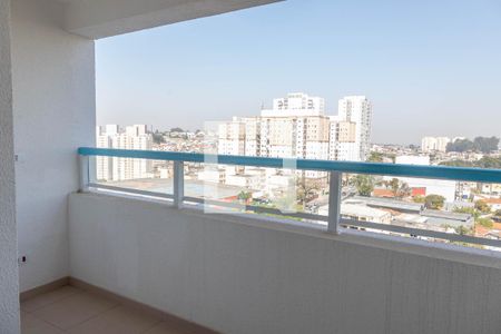 Varanda da sala de apartamento para alugar com 2 quartos, 45m² em Centro, Diadema