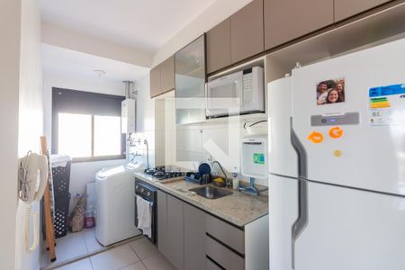 Cozinha de apartamento à venda com 2 quartos, 50m² em Presidente Altino, Osasco