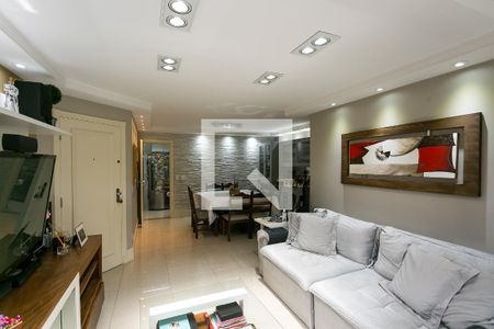 Sala de apartamento à venda com 3 quartos, 121m² em Paraíso do Morumbi, São Paulo