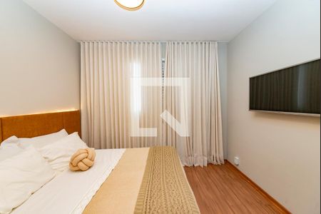 Quarto de apartamento para alugar com 3 quartos, 80m² em Havaí, Belo Horizonte