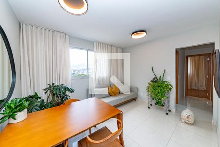 Sala de apartamento para alugar com 3 quartos, 80m² em Havaí, Belo Horizonte