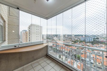 Varanda Sala  de apartamento à venda com 3 quartos, 87m² em Vila Santo Estéfano, São Paulo