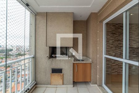 Varanda Sala de apartamento à venda com 3 quartos, 87m² em Vila Santo Estéfano, São Paulo