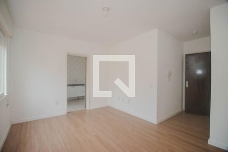 Sala de apartamento à venda com 1 quarto, 43m² em Jardim do Salso, Porto Alegre