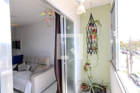 Varanda da Sala de apartamento para alugar com 2 quartos, 70m² em Campo Grande, Rio de Janeiro