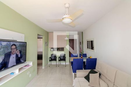 Sala de apartamento para alugar com 2 quartos, 70m² em Campo Grande, Rio de Janeiro