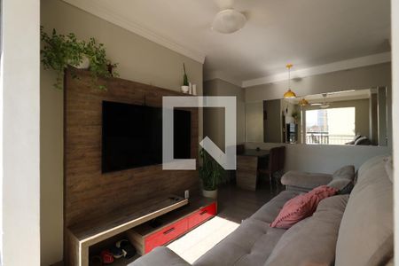 Sala de apartamento à venda com 2 quartos, 50m² em Vila Metalúrgica, Santo André