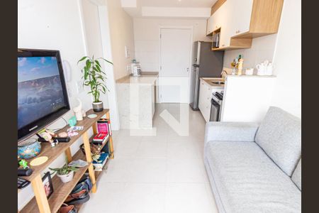 Sala/Cozinha de apartamento para alugar com 1 quarto, 29m² em Belenzinho, São Paulo