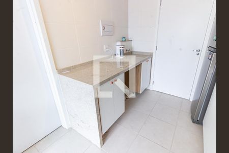 Sala/Cozinha de apartamento para alugar com 1 quarto, 29m² em Belenzinho, São Paulo