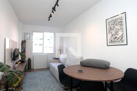 Sala de apartamento à venda com 1 quarto, 60m² em Centro Histórico, Porto Alegre