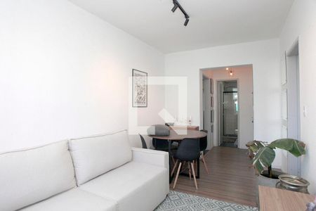 Sala de apartamento à venda com 1 quarto, 60m² em Centro Histórico, Porto Alegre