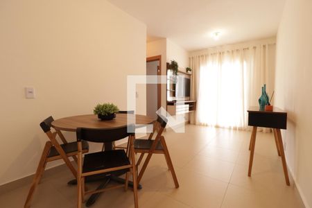 Sala de apartamento para alugar com 2 quartos, 56m² em Residencial Monterrey, Ribeirão Preto