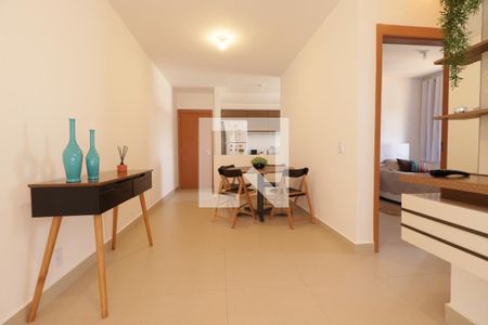 Sala de apartamento para alugar com 2 quartos, 56m² em Residencial Monterrey, Ribeirão Preto