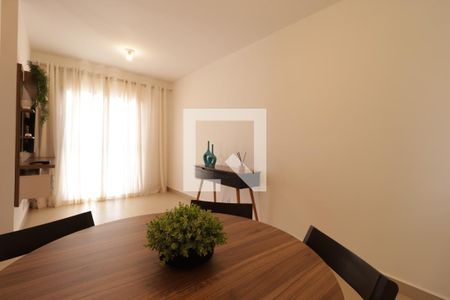 Sala de apartamento para alugar com 2 quartos, 56m² em Residencial Monterrey, Ribeirão Preto