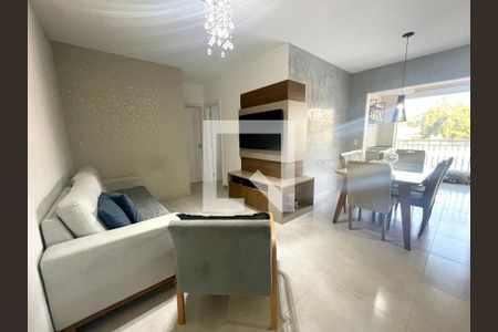 Sala de apartamento à venda com 2 quartos, 67m² em Jardim Tereza Cristina, Jundiaí