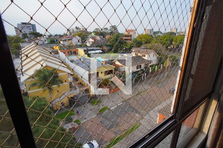 Sala - Vista de apartamento à venda com 3 quartos, 137m² em Jardim São Pedro, Porto Alegre