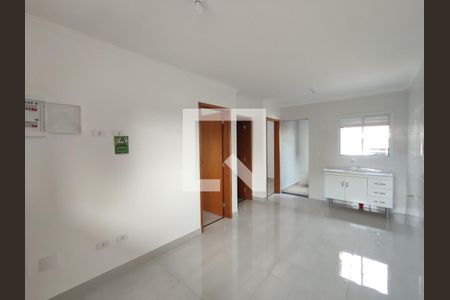 Sala e Cozinha Integrada  de apartamento para alugar com 2 quartos, 40m² em Jardim Maringá, São Paulo