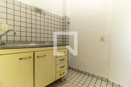 Cozinha de kitnet/studio para alugar com 1 quarto, 35m² em Santa Cecília, São Paulo