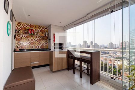 Varanda de apartamento à venda com 3 quartos, 132m² em Vila Prudente, São Paulo