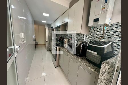 Cozinha de apartamento à venda com 3 quartos, 150m² em Freguesia (Jacarepaguá), Rio de Janeiro