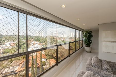 Varanda da Sala de apartamento à venda com 4 quartos, 379m² em Granja Julieta, São Paulo