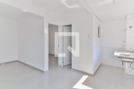 Sala / Cozinha / Area de Serviço de apartamento à venda com 1 quarto, 31m² em Jardim Trussardi, São Paulo