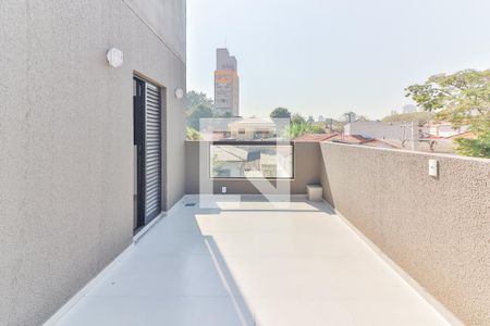 Quarto Varanda de apartamento à venda com 1 quarto, 74m² em Jardim Trussardi, São Paulo