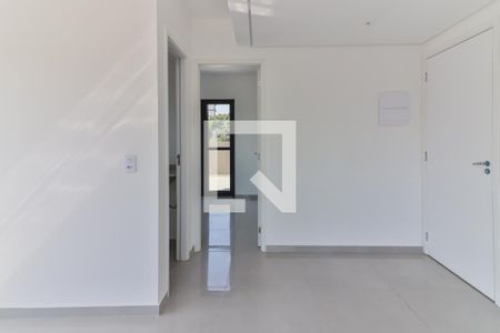 Sala / Cozinha de apartamento à venda com 1 quarto, 74m² em Jardim Trussardi, São Paulo