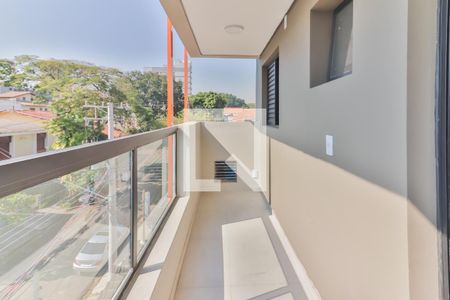 Varanda Sala de apartamento à venda com 1 quarto, 74m² em Jardim Trussardi, São Paulo