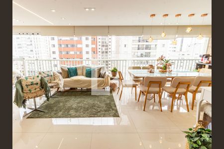 Varanda de apartamento para alugar com 3 quartos, 137m² em Vila Regente Feijó, São Paulo