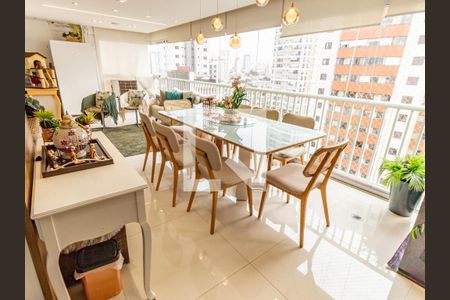 Varanda de apartamento para alugar com 3 quartos, 137m² em Vila Regente Feijó, São Paulo