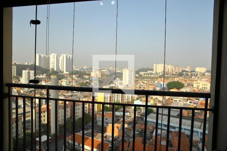 Varanda Sala de apartamento à venda com 2 quartos, 54m² em Jardim Olavo Bilac, São Bernardo do Campo