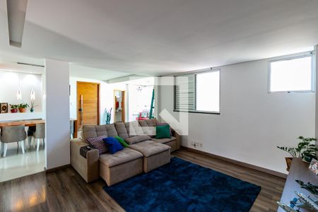 Sala de apartamento à venda com 3 quartos, 146m² em Buritis, Belo Horizonte