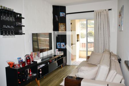 Sala de apartamento à venda com 2 quartos, 72m² em Barcelona, São Caetano do Sul