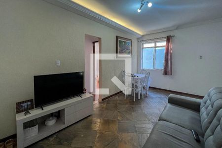 Sala de apartamento à venda com 2 quartos, 74m² em Sagrada Família, Belo Horizonte