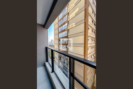 Varanda da Sala/Quarto de apartamento para alugar com 1 quarto, 24m² em Vila Mariana, São Paulo