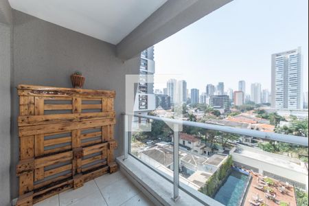 Sacada de kitnet/studio à venda com 1 quarto, 34m² em Itaim Bibi, São Paulo