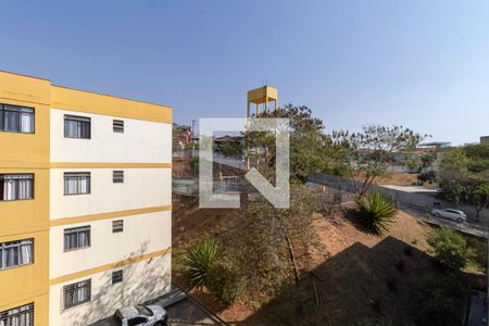 Vista da sala de apartamento à venda com 2 quartos, 70m² em Heliópolis, Belo Horizonte