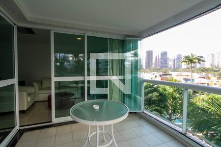 Varanda de apartamento à venda com 1 quarto, 48m² em Barra da Tijuca, Rio de Janeiro