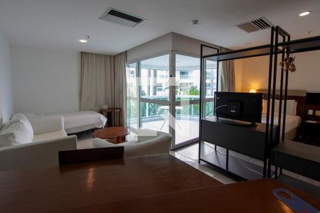 Sala de apartamento à venda com 1 quarto, 48m² em Barra da Tijuca, Rio de Janeiro