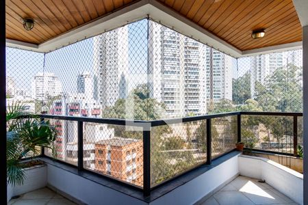 Varanda de apartamento para alugar com 4 quartos, 242m² em Vila Andrade, São Paulo