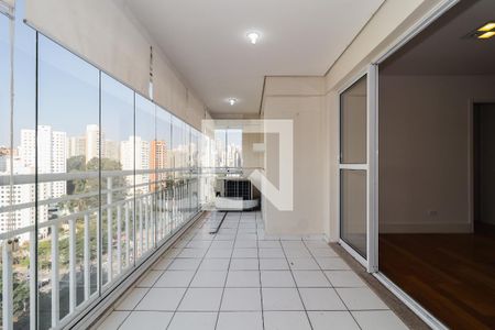 Varanda da Sala de apartamento à venda com 3 quartos, 96m² em Jardim Caboré, São Paulo