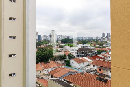 Sala - Vista de apartamento à venda com 2 quartos, 63m² em Cidade Monções, São Paulo