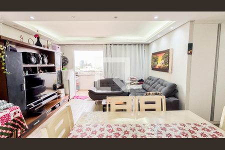 Sala - Sala de Jantar de apartamento à venda com 2 quartos, 70m² em Vila Humaitá, Santo André